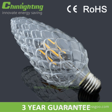 120v 230v 2200k led filament bulb with e27 e26 b22 base OEM design